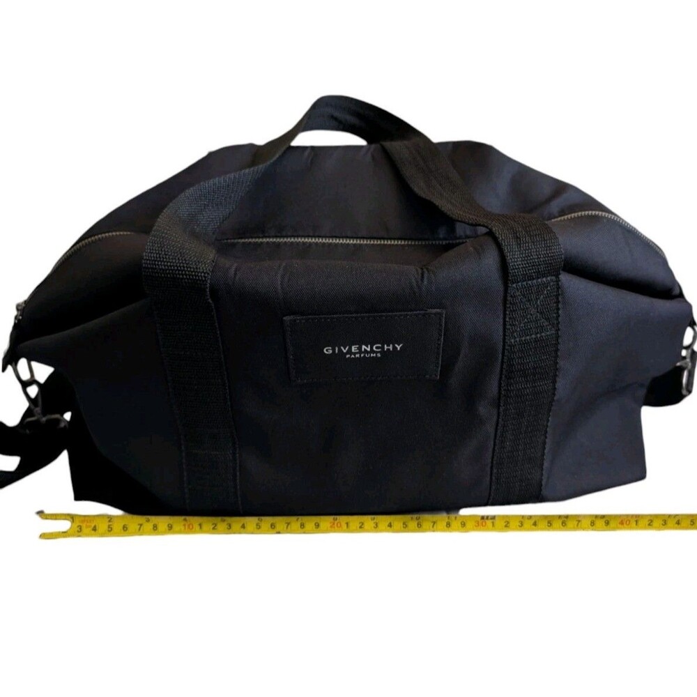 Givenchy Parfums Duffel Weekender Travel Gym Bag Black